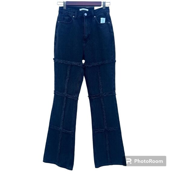 PacSun Women Boot cut Black Jeans 25 - Picture 1 of 8